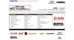 Desktop Screenshot of mercadotuningperu.com